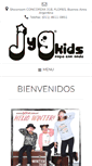 Mobile Screenshot of jygkids.com.ar